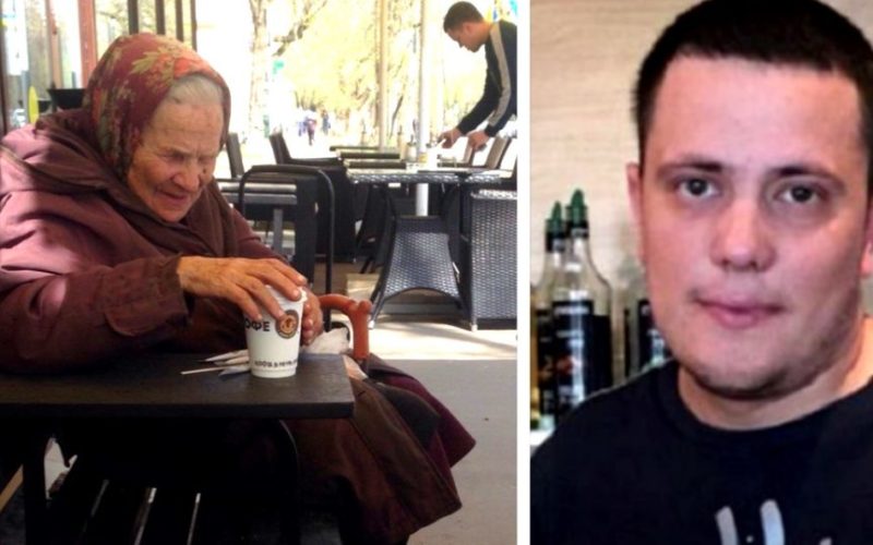  Официант удивил всех своим обращением с бабушкой-ветераном в кафе!