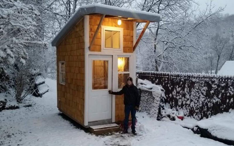  Подросток построил свой собственный дом. Вы только посмотрите на это!