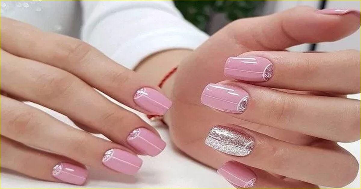 Маникюр Розовый Фото 2022 Год