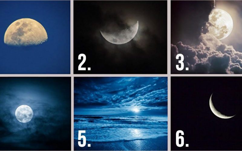  Тест: выберите Луну и узнайте про себя кое-что интересненькое