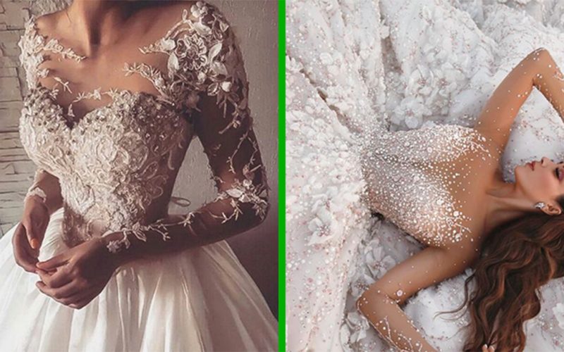  Простые и одновременно шикарные свадебные платья