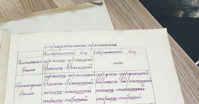  Тетради 70-летней давности. Удивительный почерк