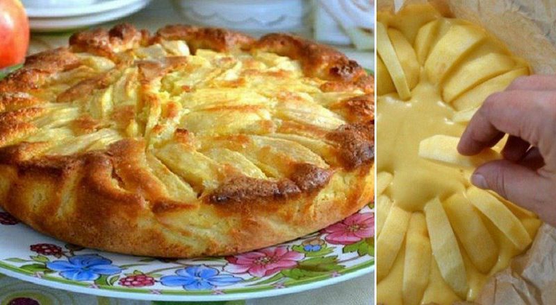  Рецепт невероятно нежного и вкусного яблочного пирога