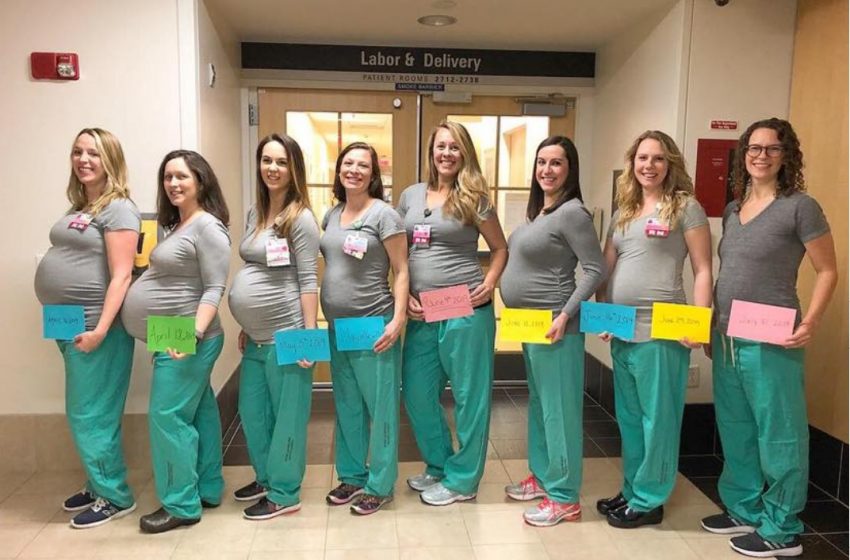  Как в больнице одновременно забеременели 9 медсестер