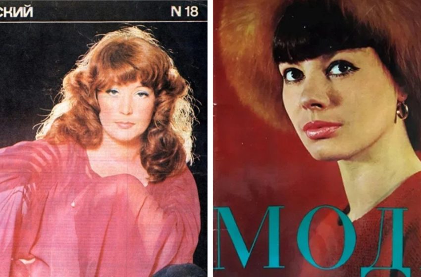  Без широких бровей и сделанных губ.Макияж и лицо женщин на обложках журналов СССР