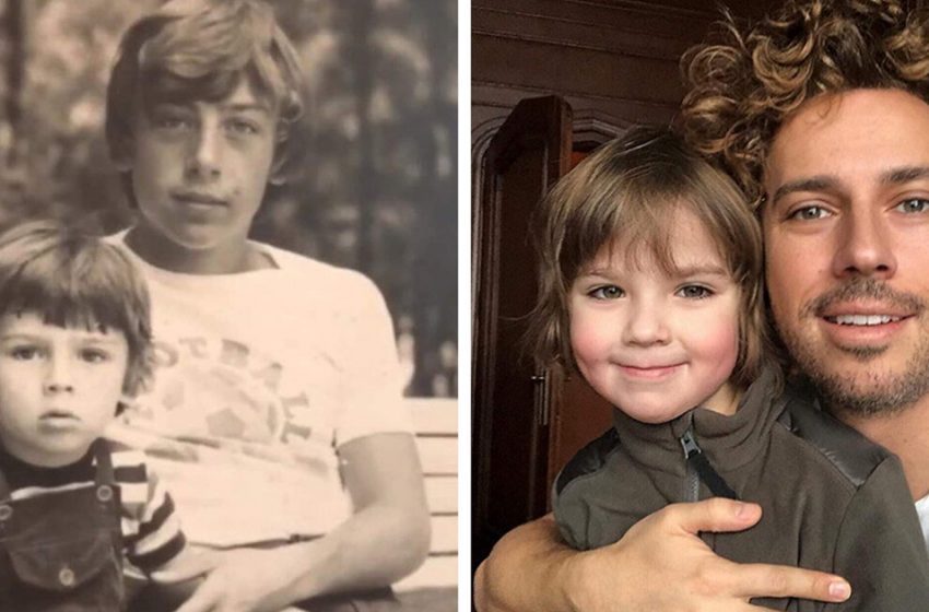  «Как две капли воды»: cравнение снимков знаменитостей и их малышей в одном возрасте