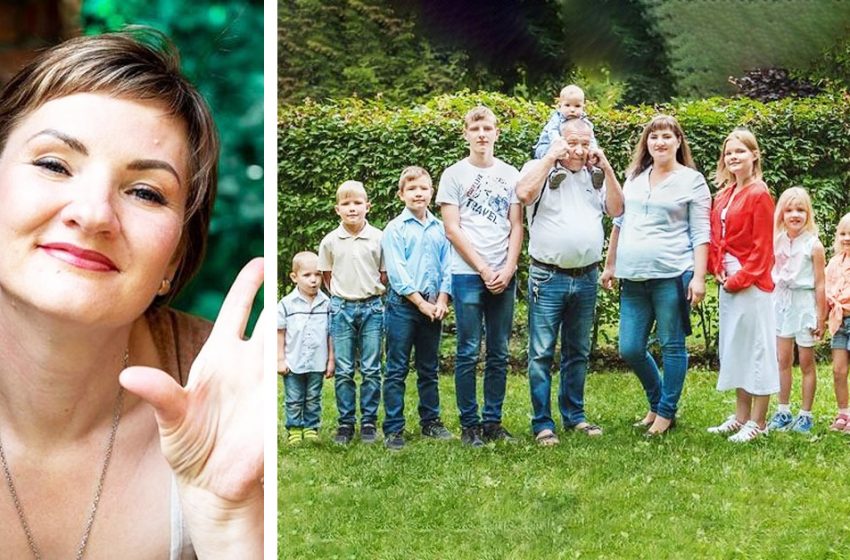  Почему 41-летняя Оксана Усова, родившая в браке десять детей, развелась с мужем?